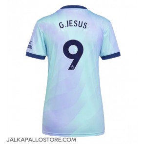 Arsenal Gabriel Jesus #9 Kolmaspaita Naisten 2024-25 Lyhythihainen